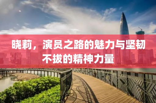 晓莉，演员之路的魅力与坚韧不拔的精神力量