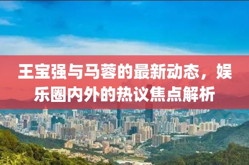 王宝强与马蓉的最新动态，娱乐圈内外的热议焦点解析