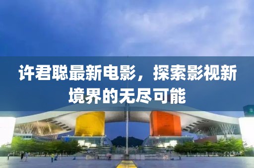 许君聪最新电影，探索影视新境界的无尽可能