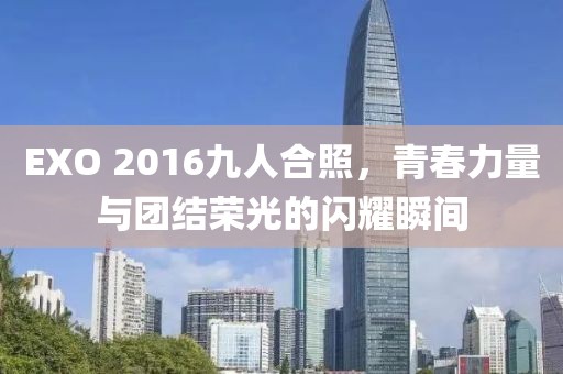 EXO 2016九人合照，青春力量与团结荣光的闪耀瞬间