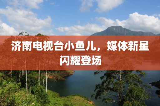 济南电视台小鱼儿，媒体新星闪耀登场