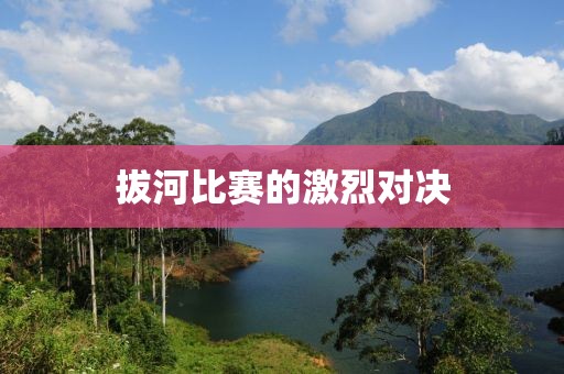 拔河比赛的激烈对决