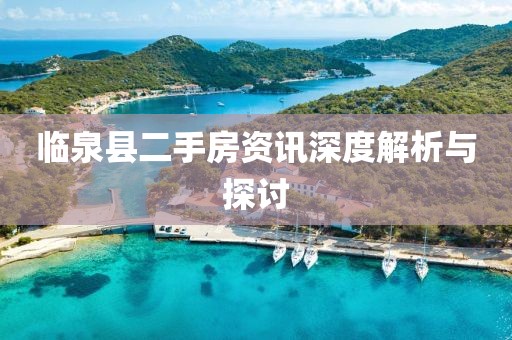 临泉县二手房资讯深度解析与探讨