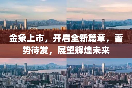 金象上市，开启全新篇章，蓄势待发，展望辉煌未来