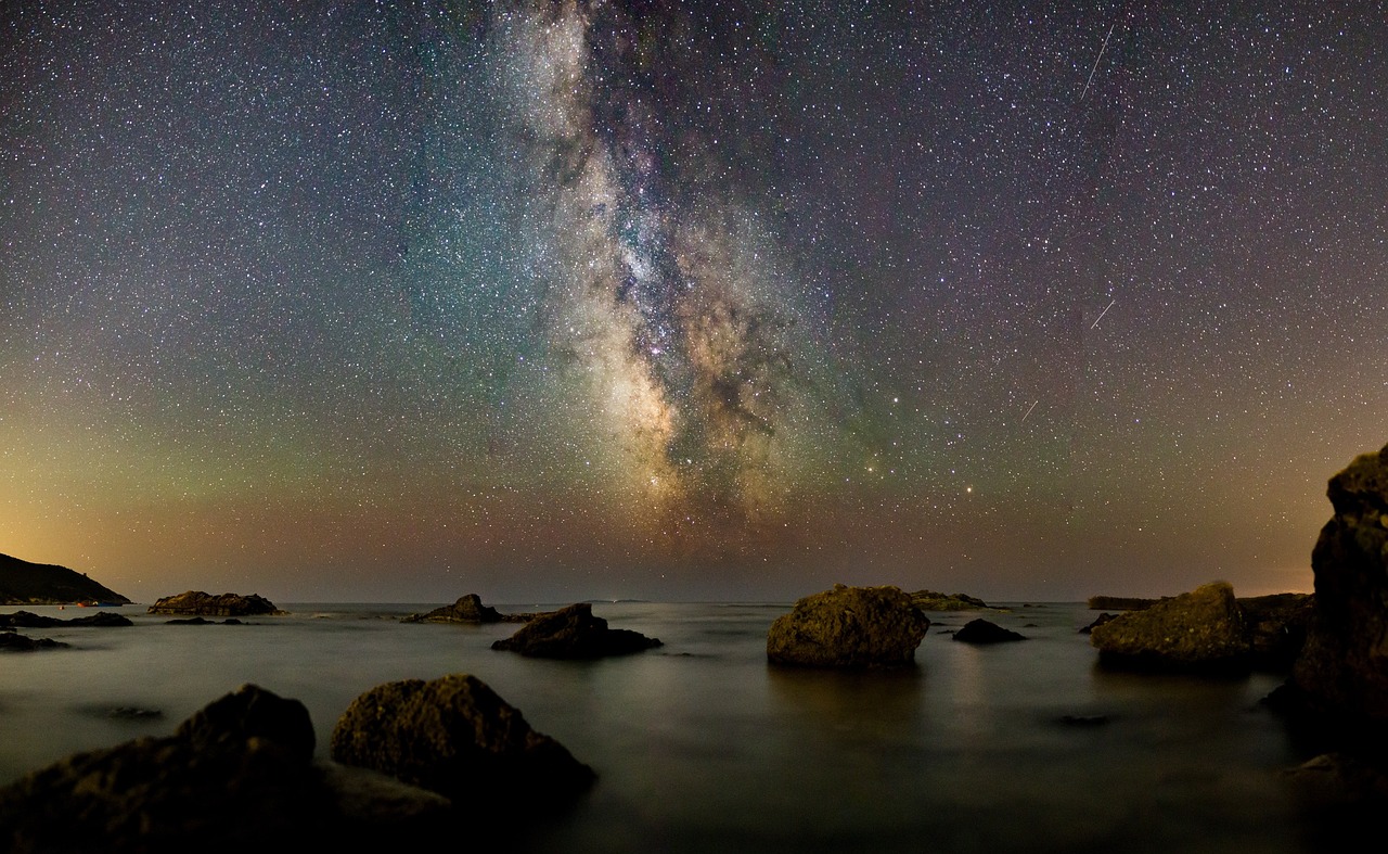 璀璨星空的闪耀之星，明星荧荧之光